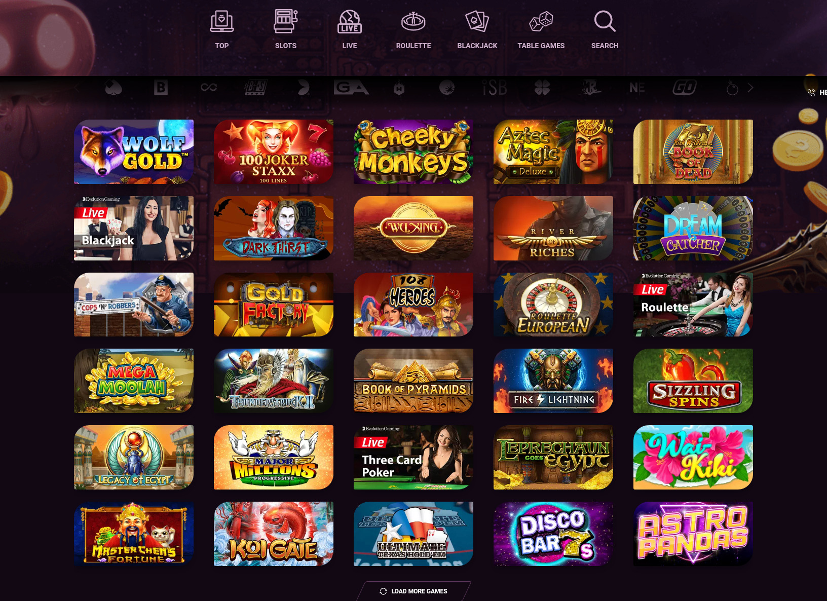 online casino slots