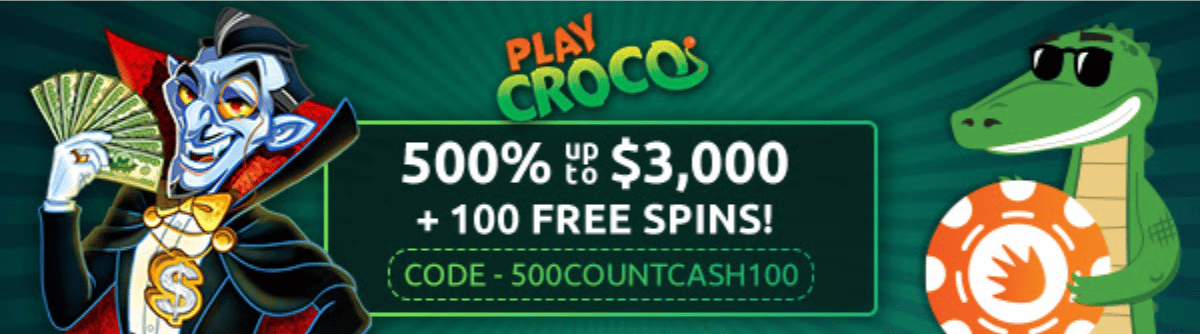 playcroco no deposit bonus