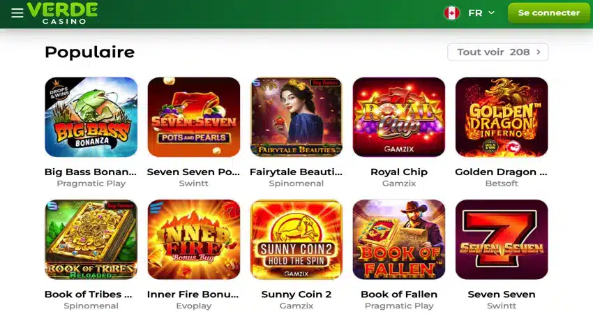 Verde Casino Review 2024 © Slots4play.com